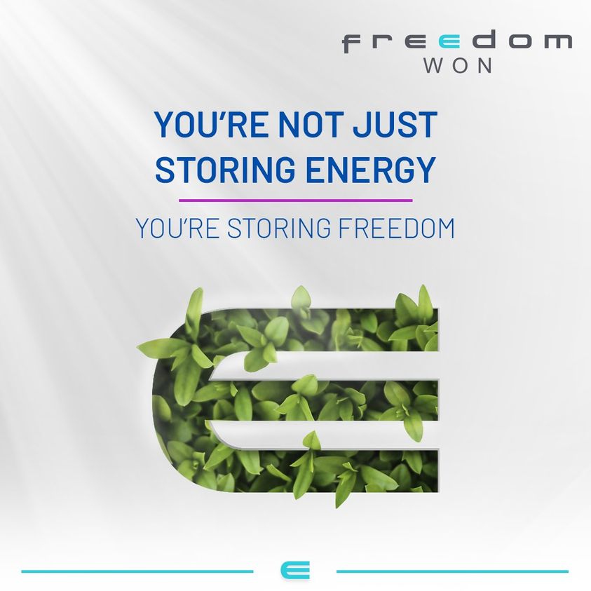 Freedom won battery Freedom won battery